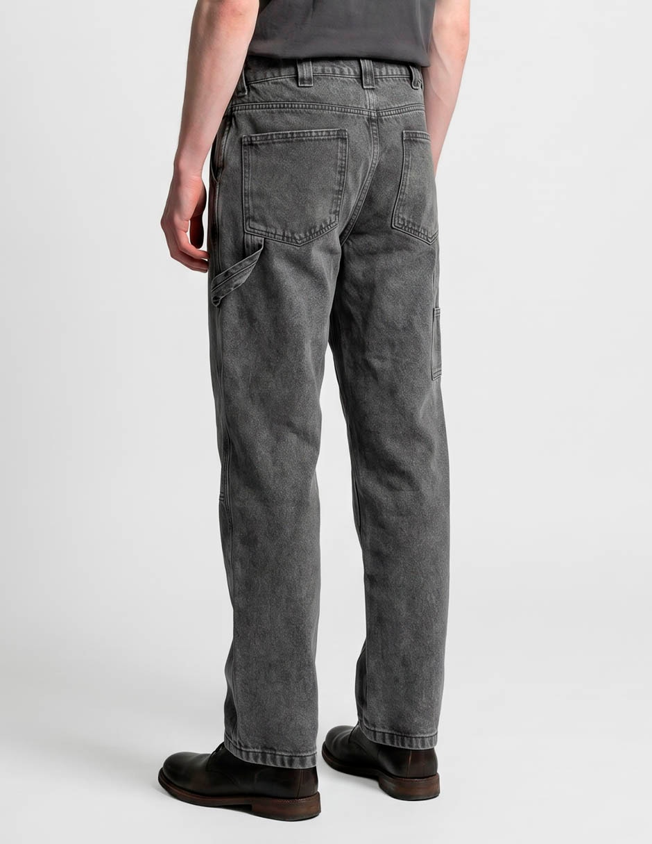 Jeans baggy liv-95 lavado acid wash para hombre 2