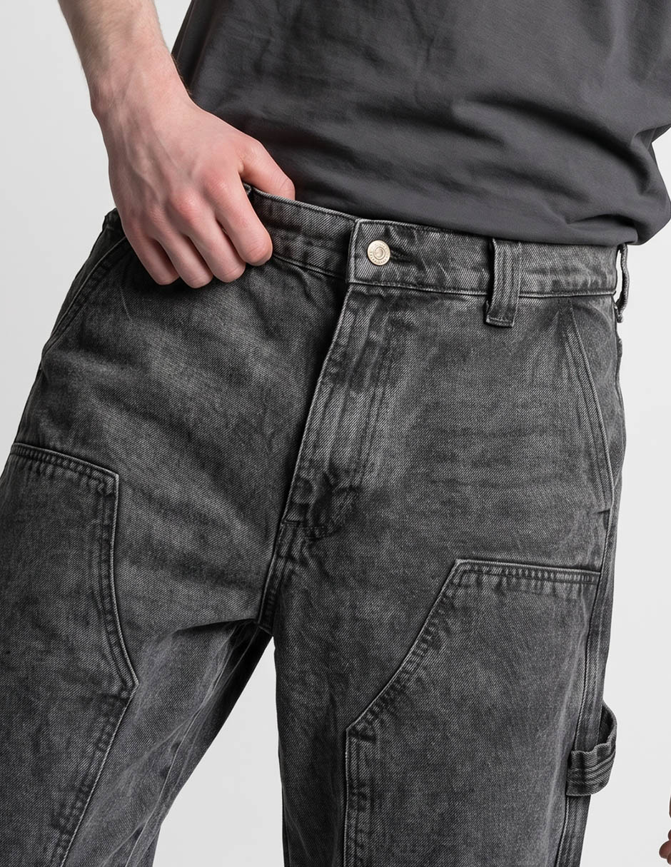 Jeans baggy liv-95 lavado acid wash para hombre 3