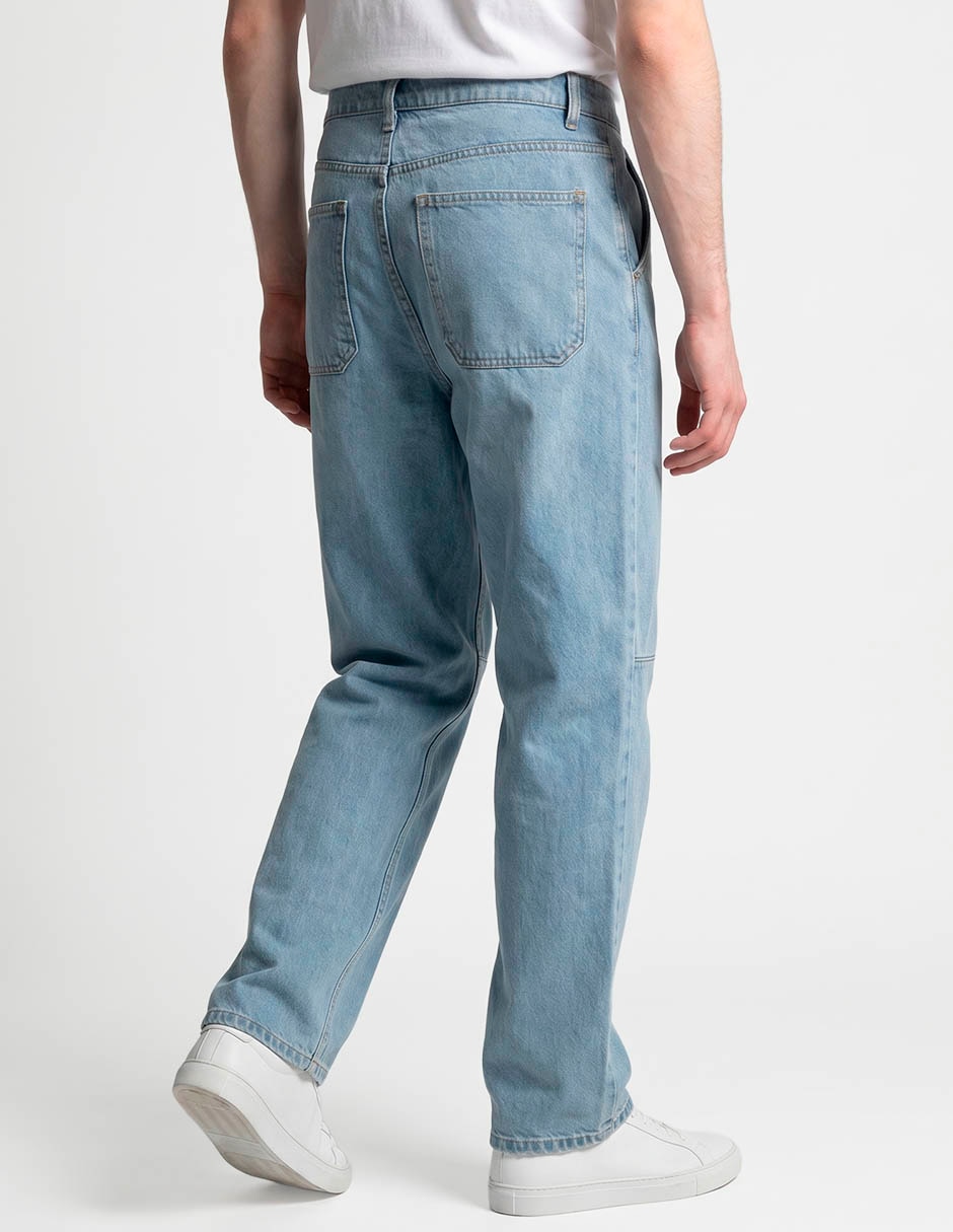 Jeans relaxed amplio para hombre 2