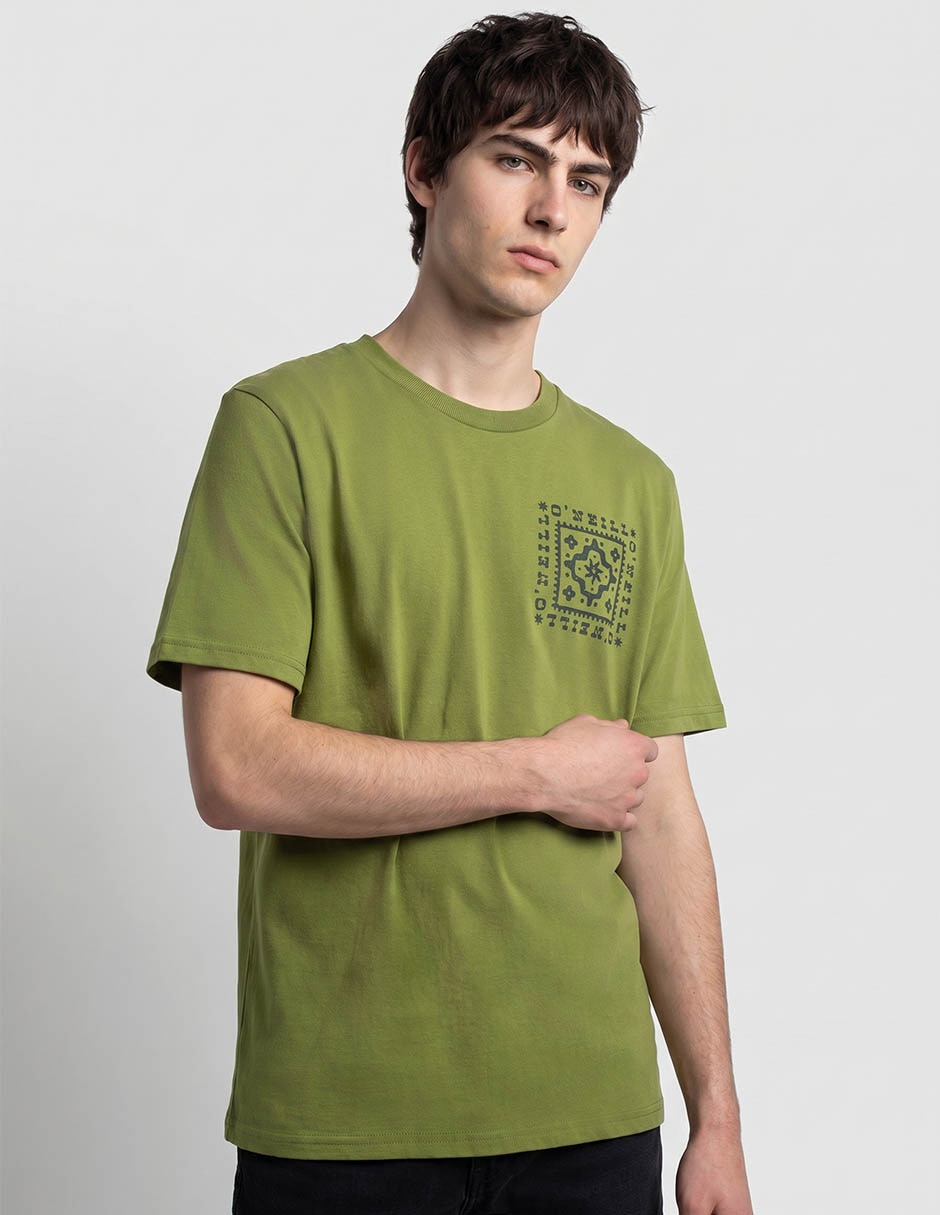 Playera cuello redondo para hombre