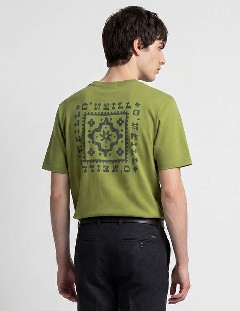 Playera cuello redondo para hombre 2