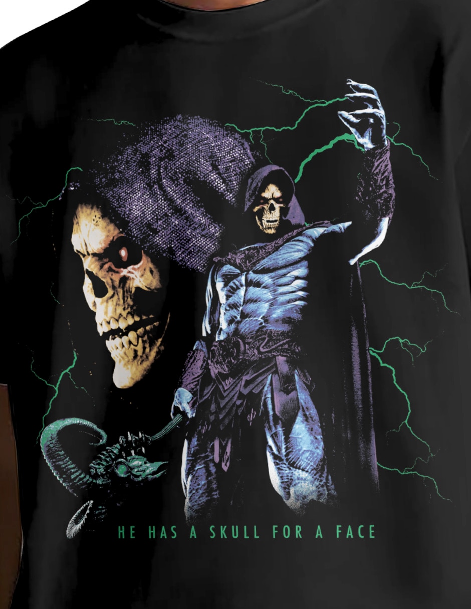 Playera he-man cuello redondo para hombre 5