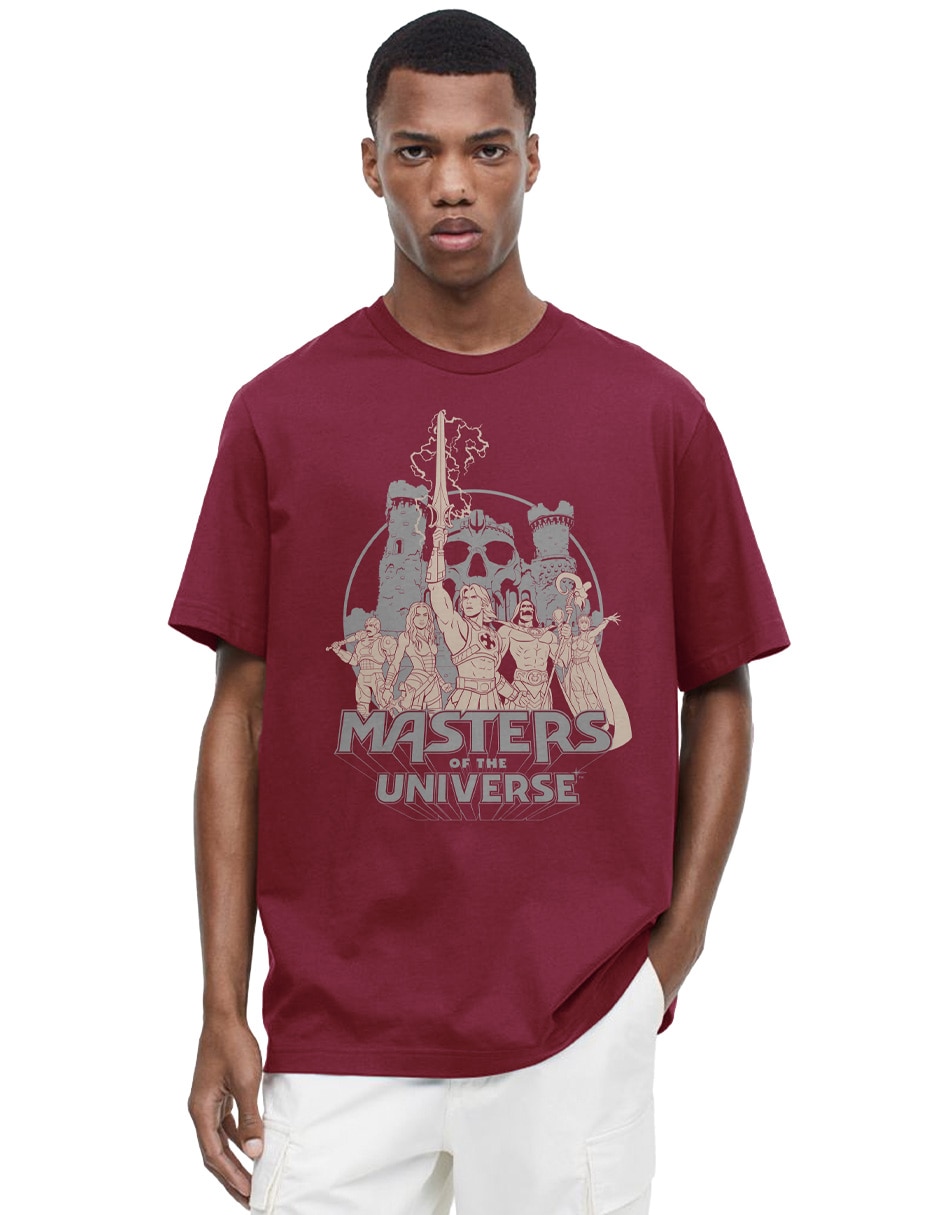 Playera cuello redondo para hombre