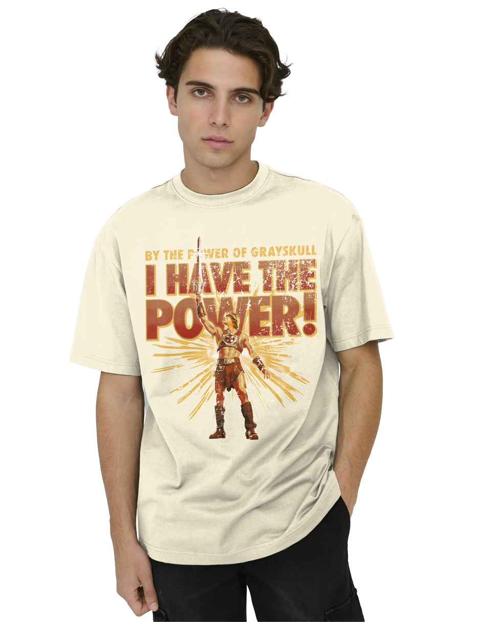 Playera cuello redondo para hombre