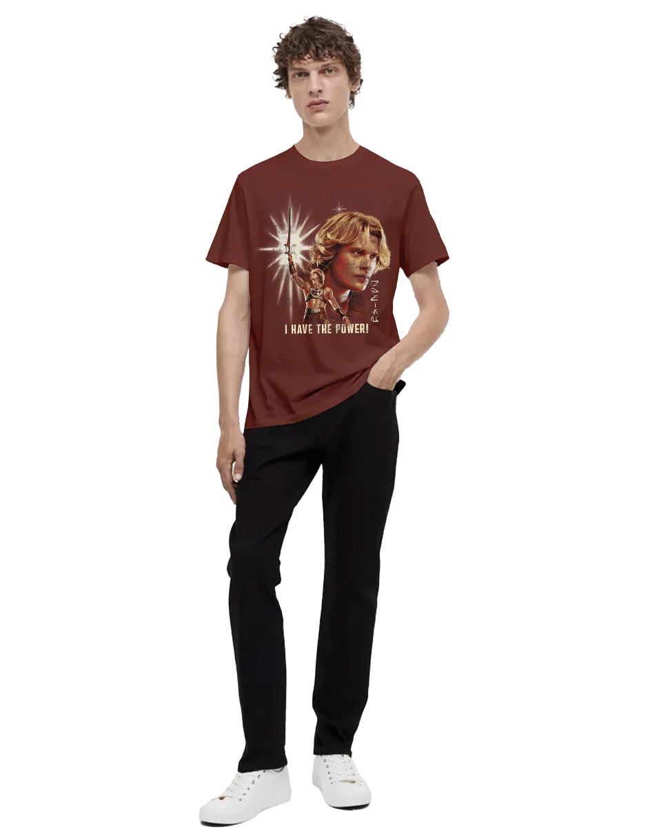 Playera cuello redondo para hombre 2