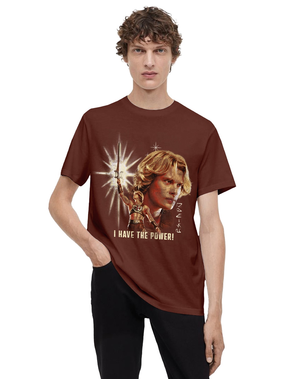 Playera cuello redondo para hombre