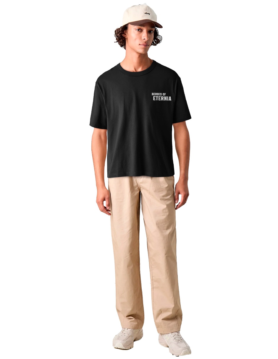 Playera cuello redondo para hombre 2