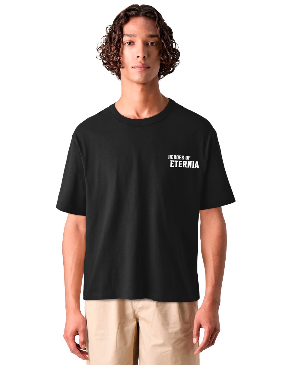 Playera cuello redondo para hombre
