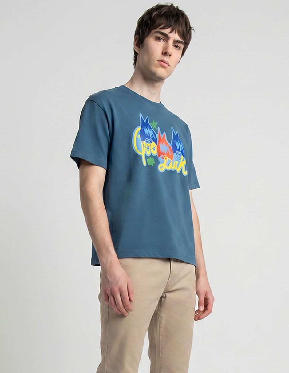 Playera Playera Licencia cuello redondo para hombre