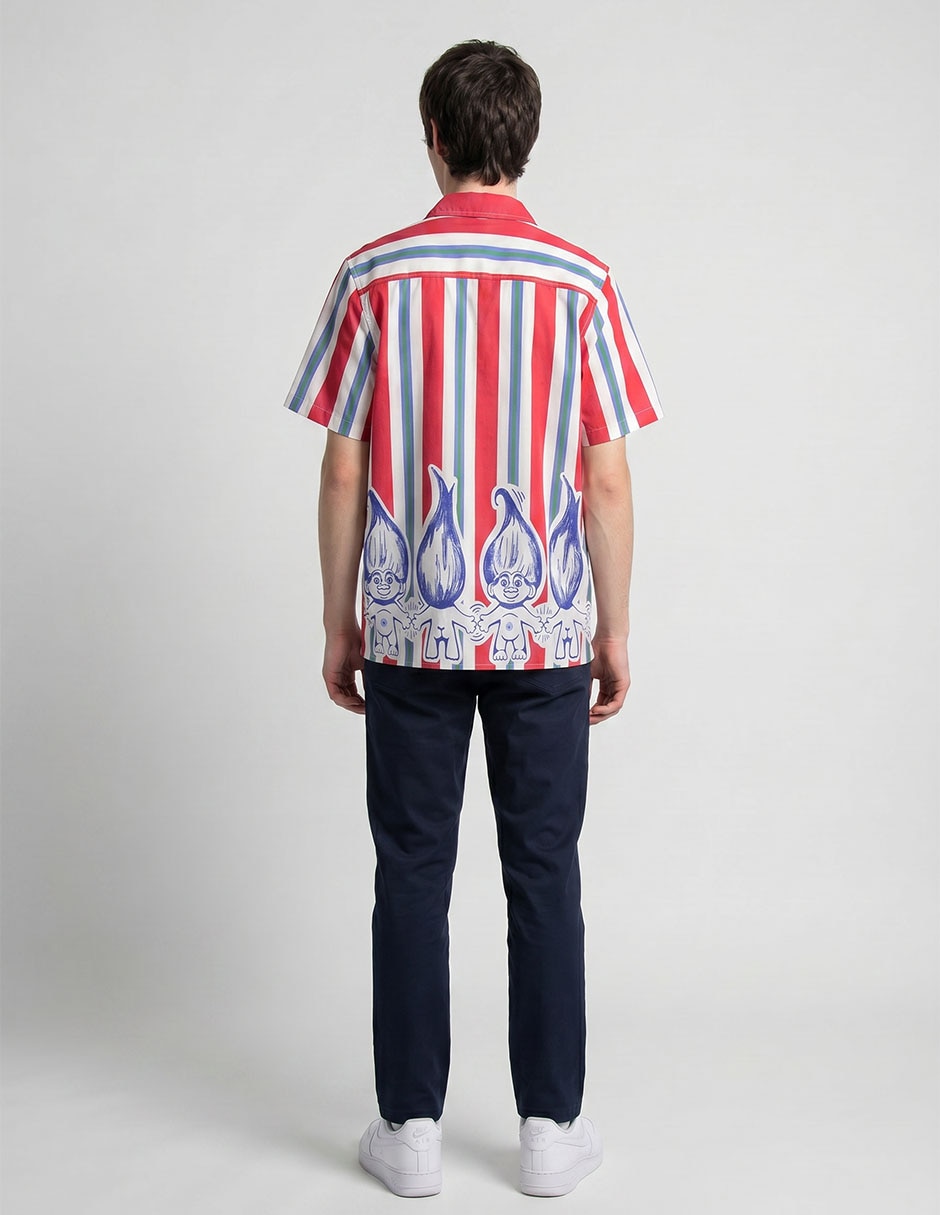 Camisa/Sobrecamisa Casual UNIVERSAL de (si aplica) Poliéster manga Larga para hombre