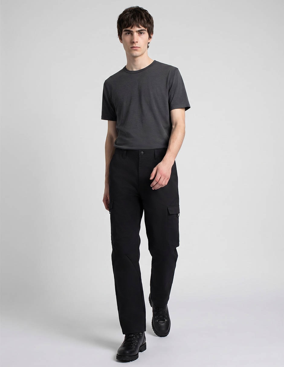 Pantalón cargo cargo super skinny para hombre 3