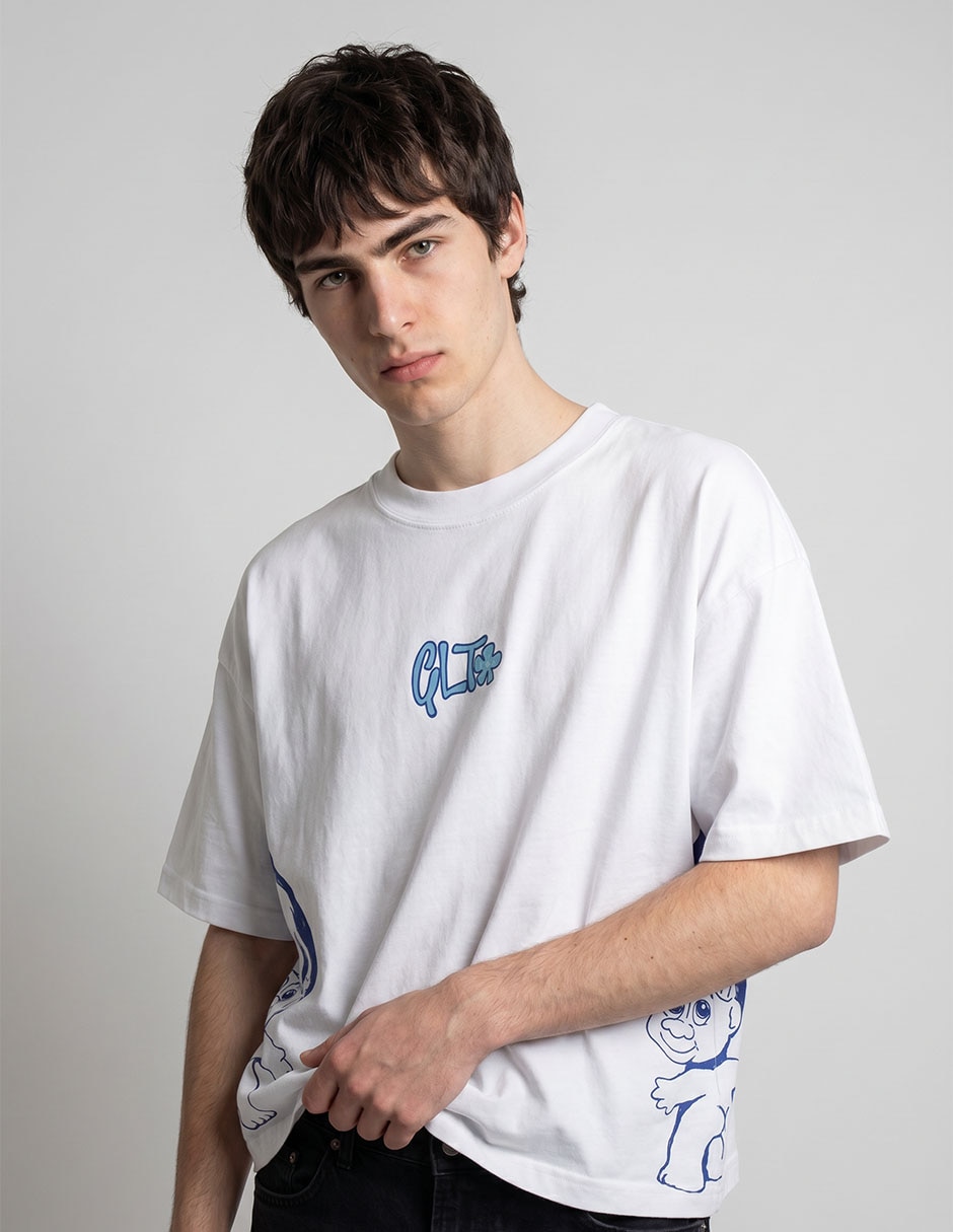 Playera cuello redondo para hombre