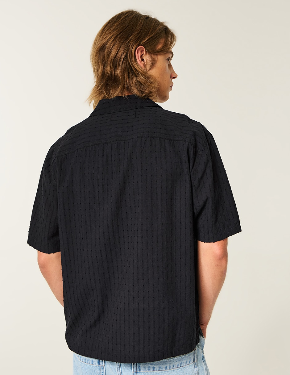 Camisa casual de algodón manga corta para hombre 3