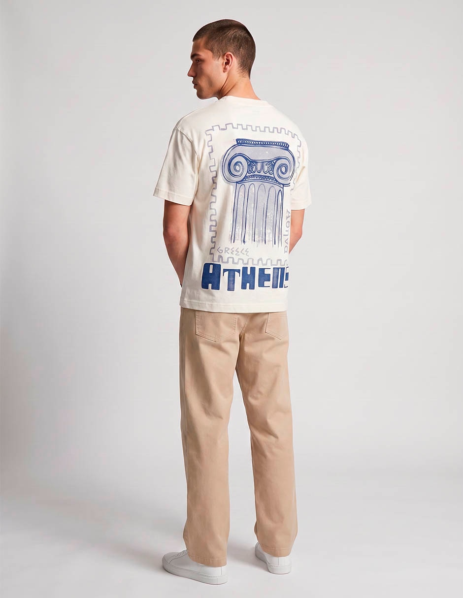 Playera cuello redondo para hombre 2
