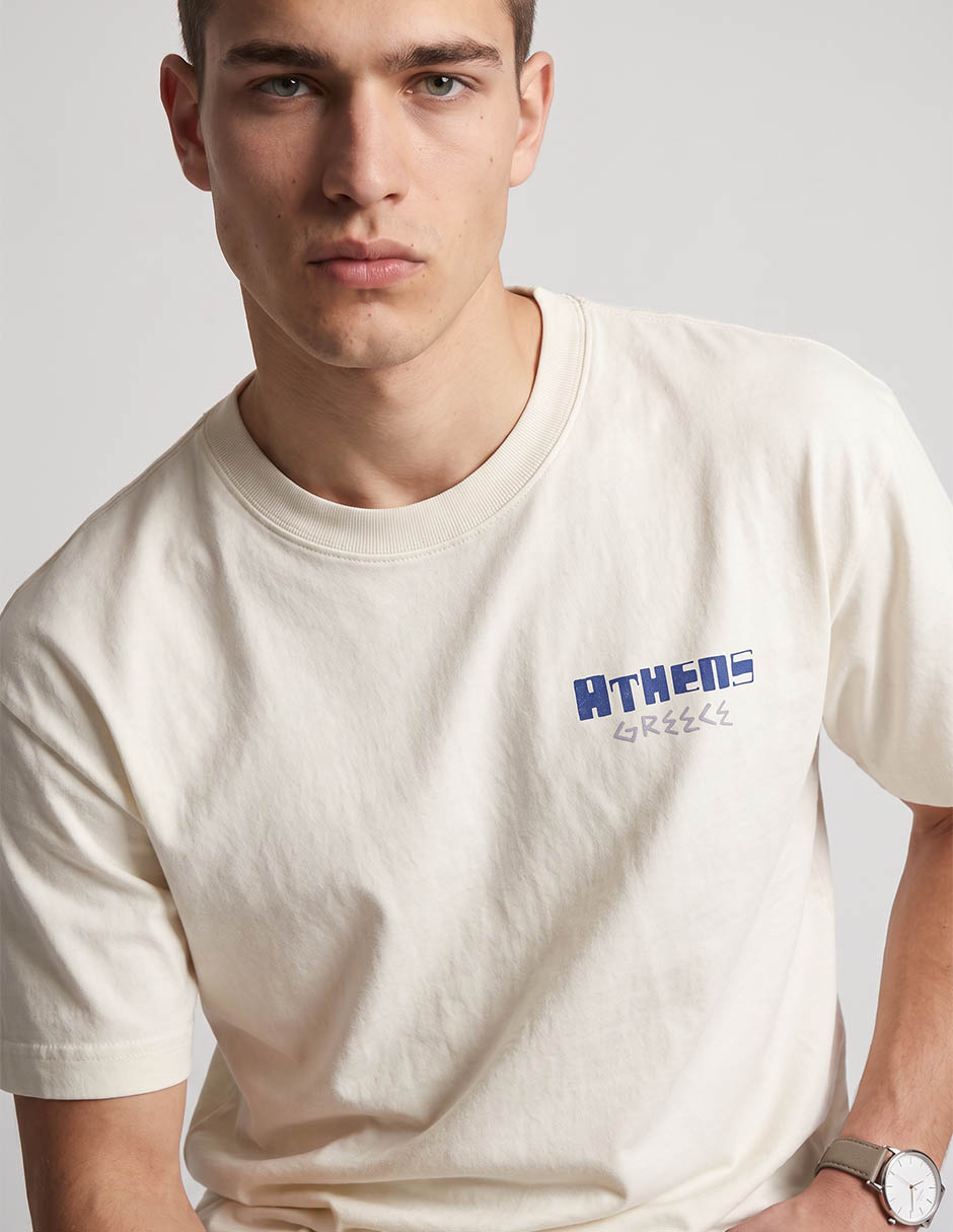 Playera cuello redondo para hombre 3