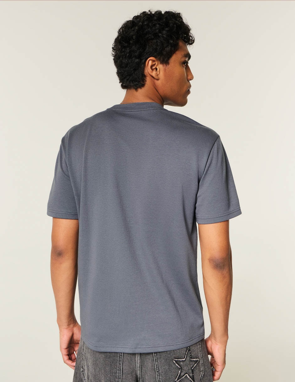 Playera cuello redondo para hombre 4