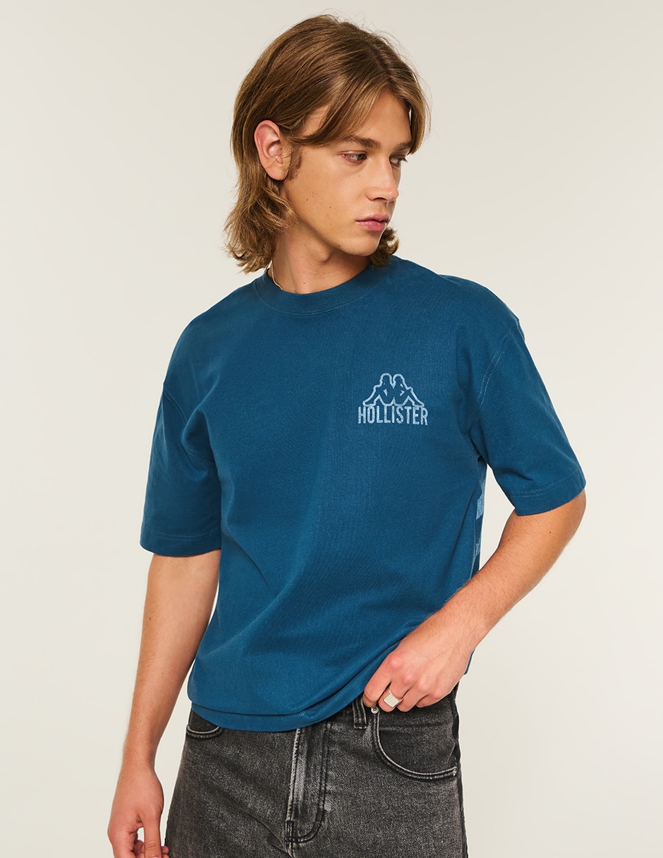 Playera cuello redondo para hombre 2