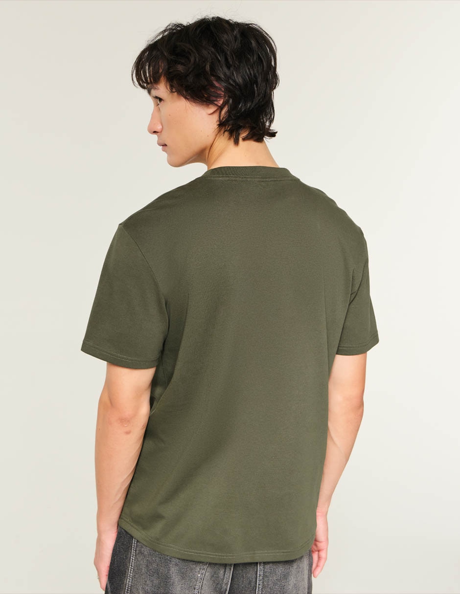 Playera cuello redondo para hombre 5