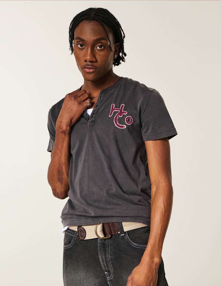 Playera cuello camisero para hombre 2