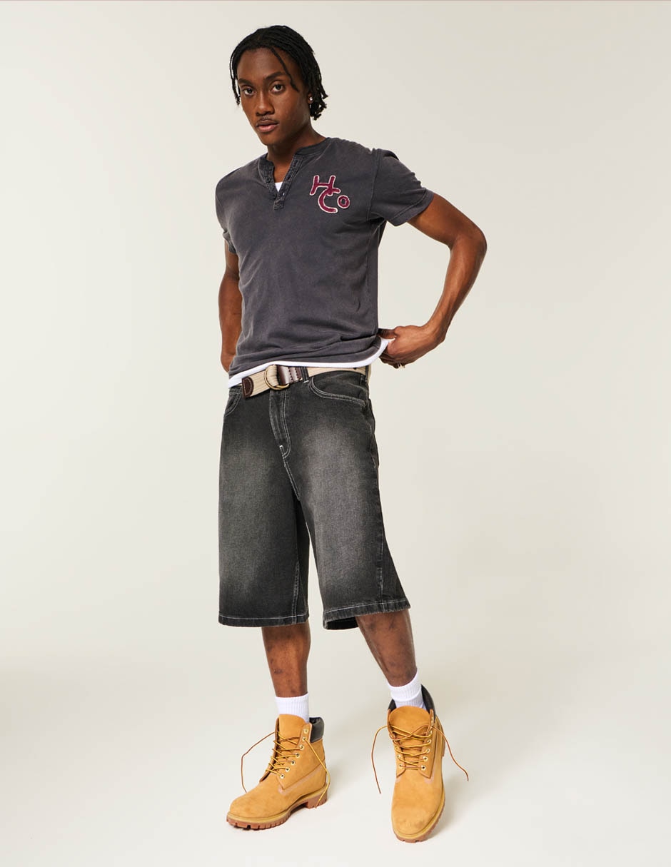 Playera cuello camisero para hombre 4