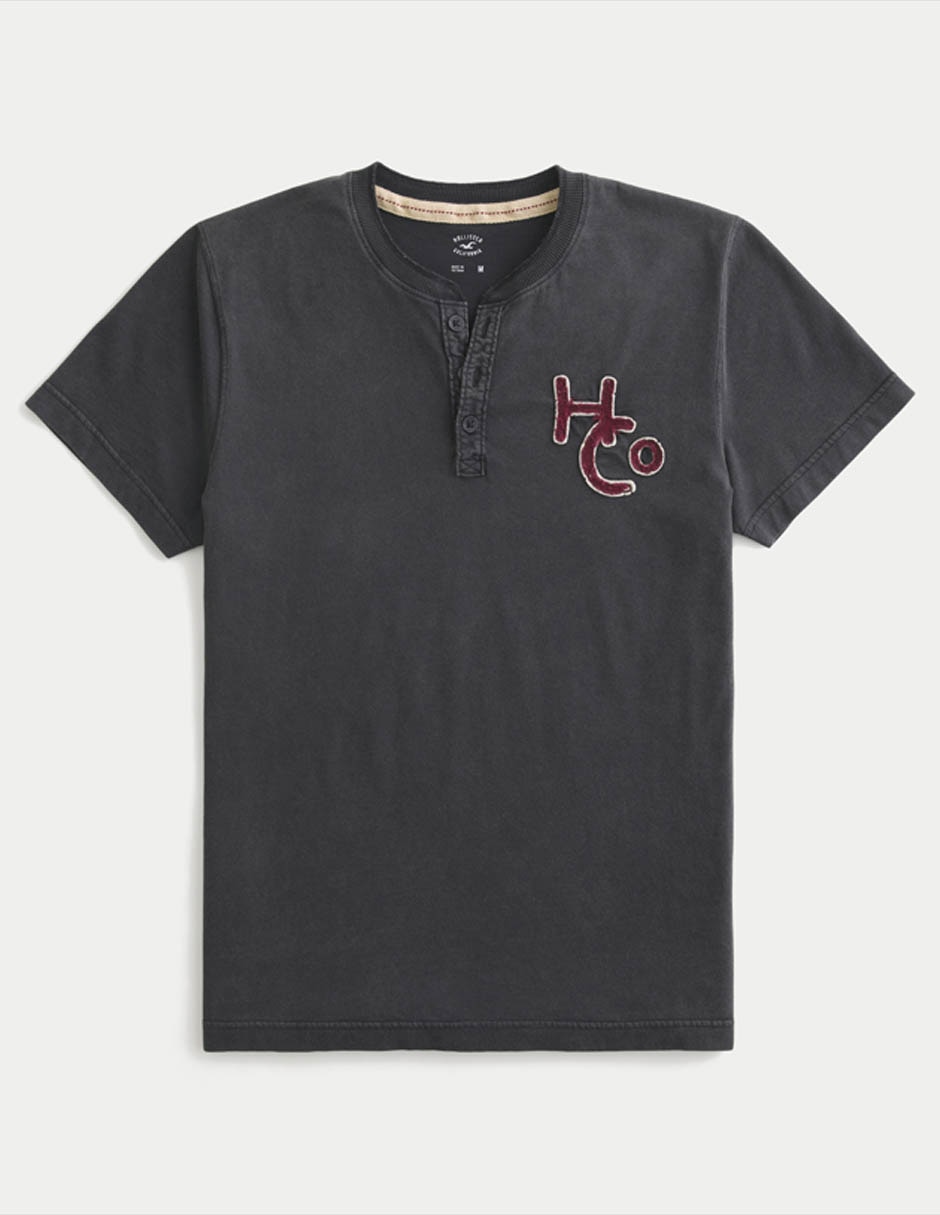 Playera cuello camisero para hombre