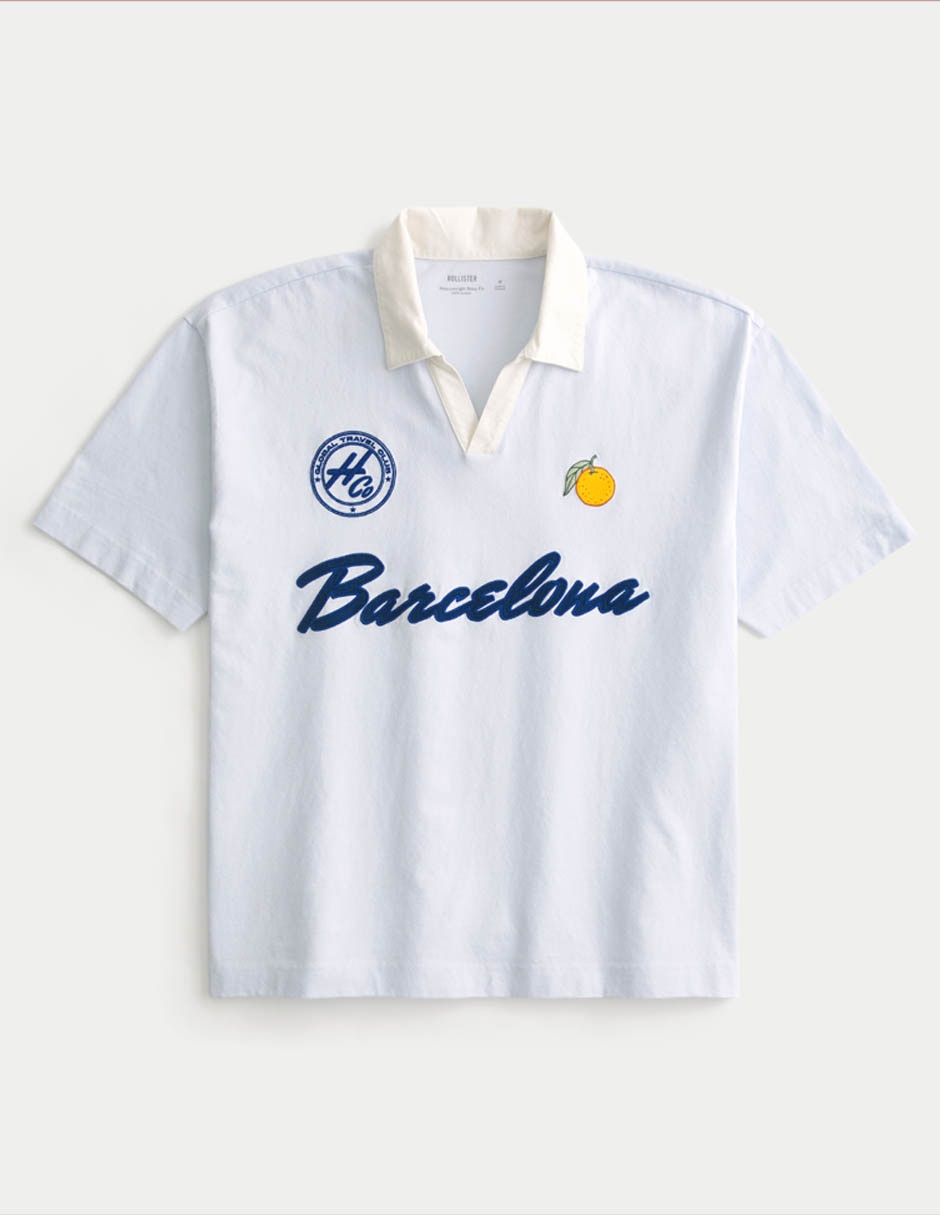 Playera tipo polo para hombre