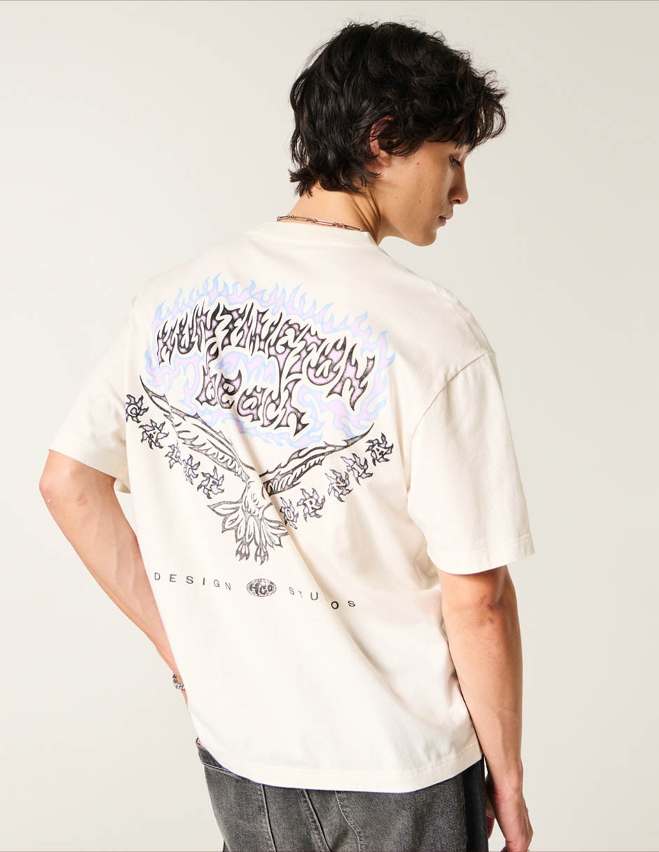 Playera cuello redondo para hombre 2