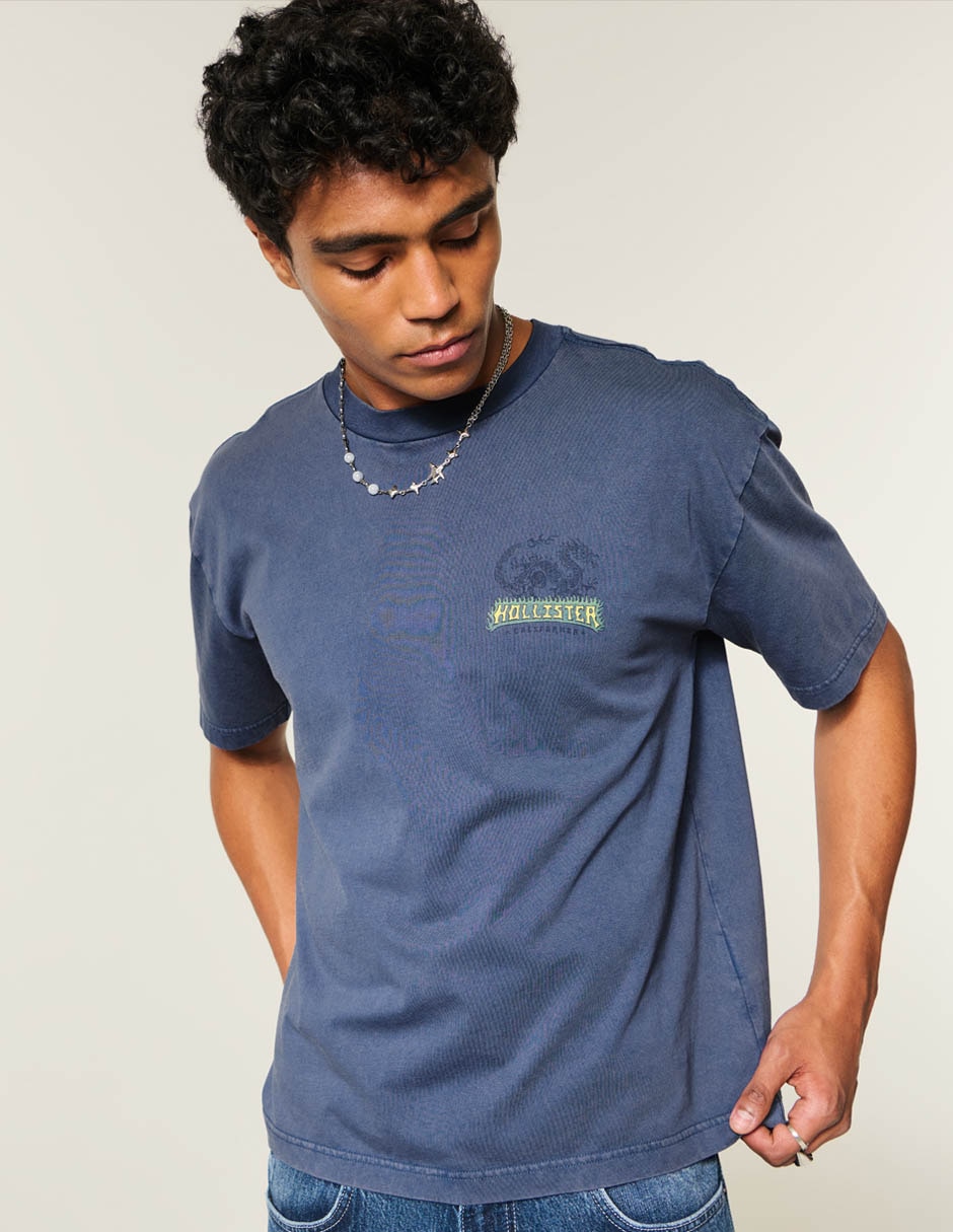 Playera cuello redondo para hombre 2