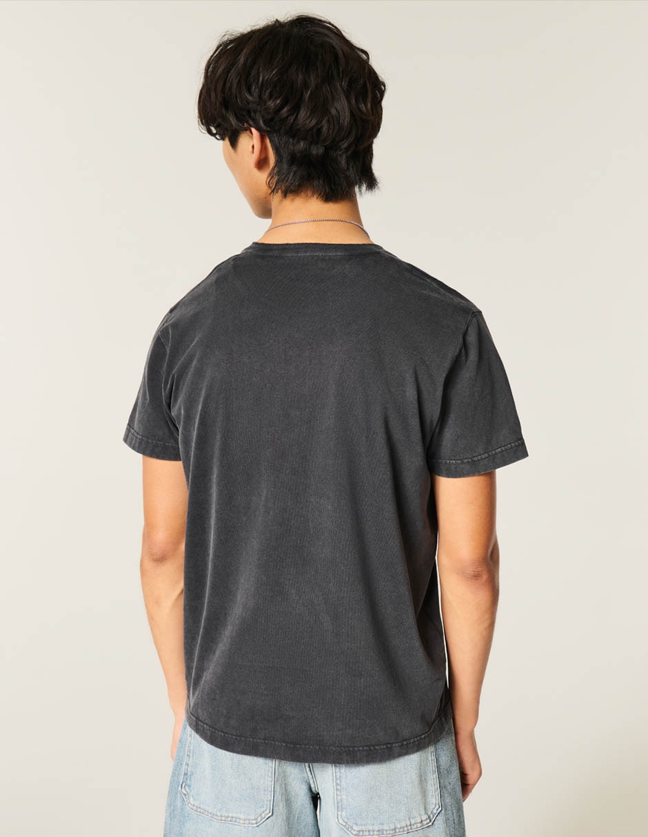 Playera cuello mao para hombre 3