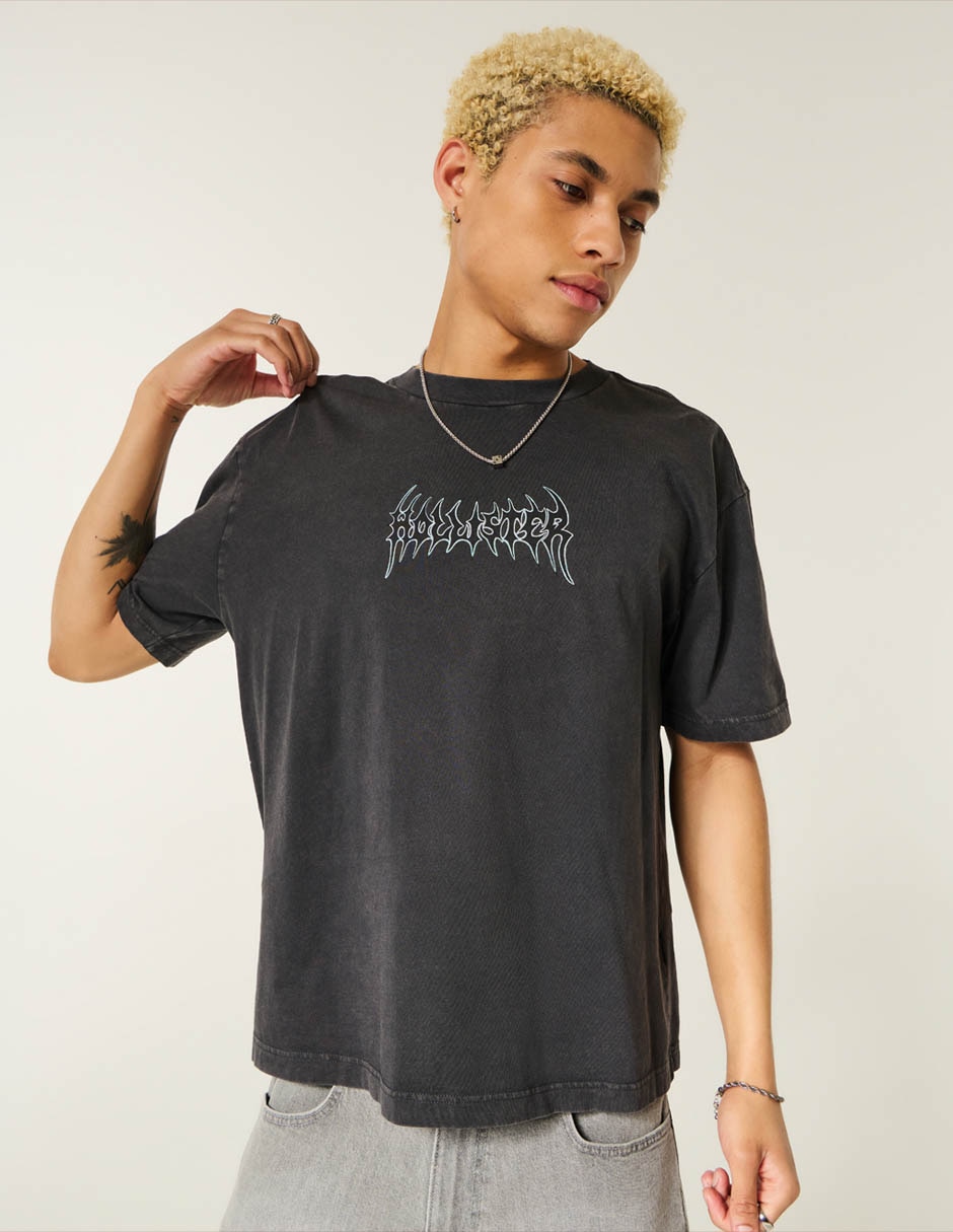 Playera cuello redondo para hombre 4