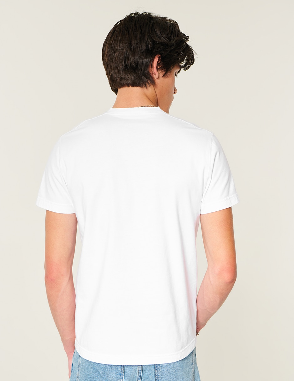 Playera cuello mao para hombre 2
