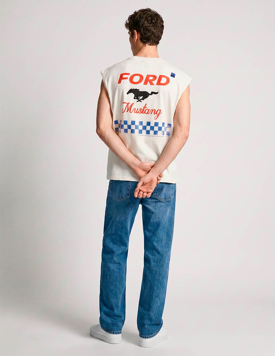 Playera cuello redondo para hombre 2
