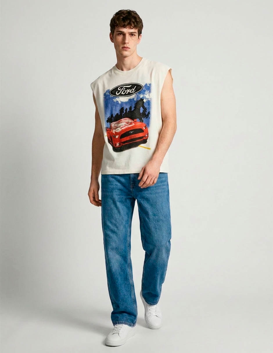 Playera cuello redondo para hombre 3