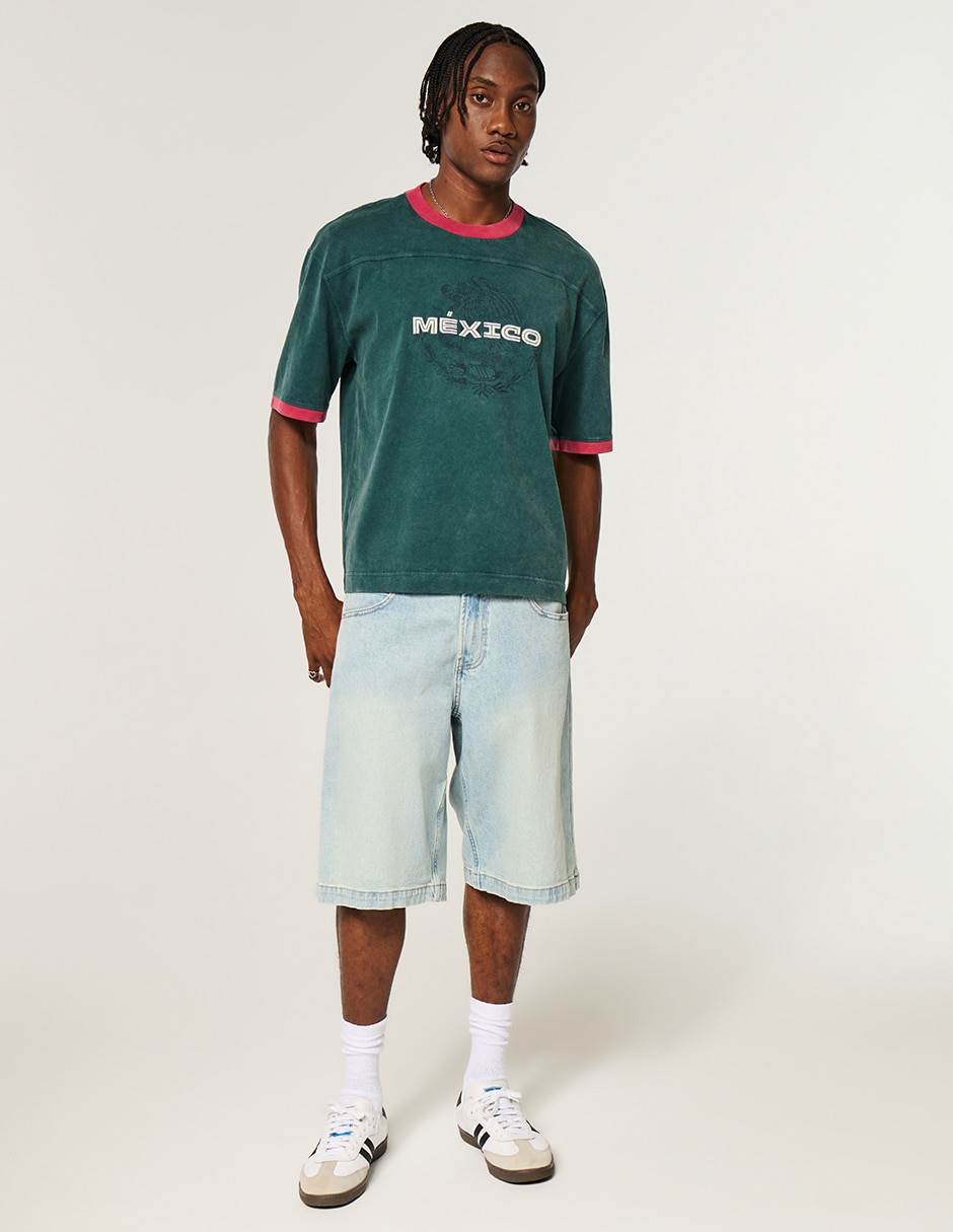 Playera cuello redondo para hombre 2