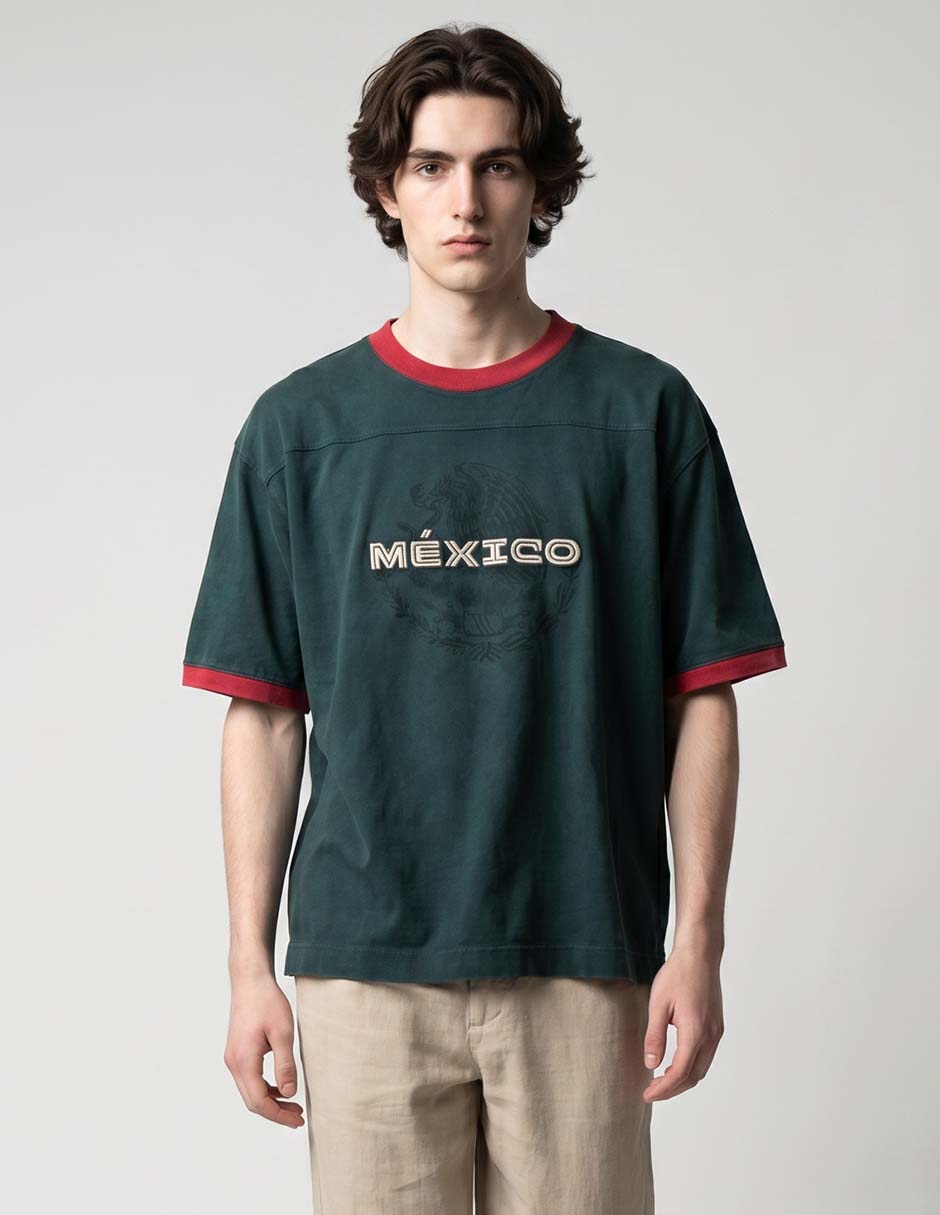 Playera cuello redondo para hombre Playera cuello redondo para hombre