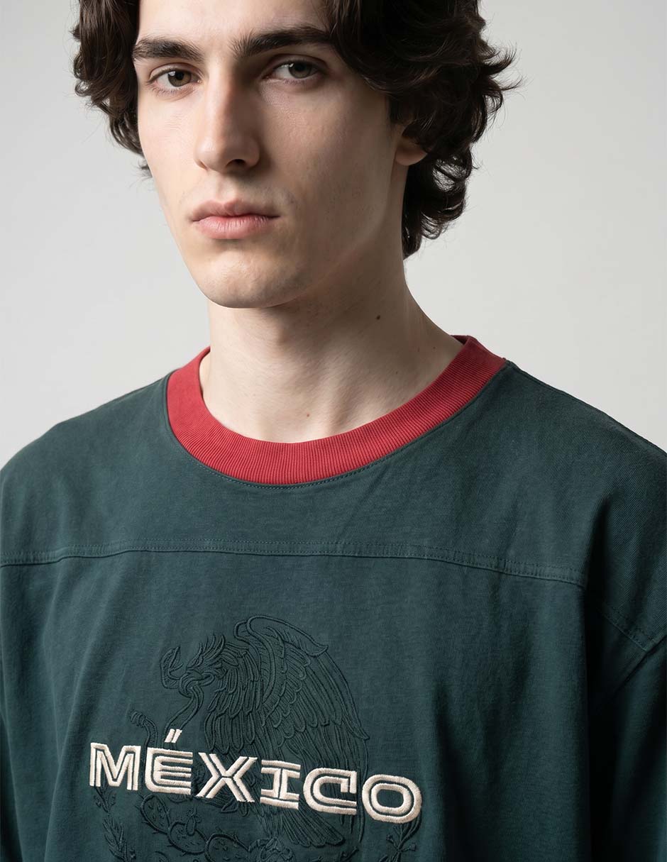 Playera cuello redondo para hombre 4