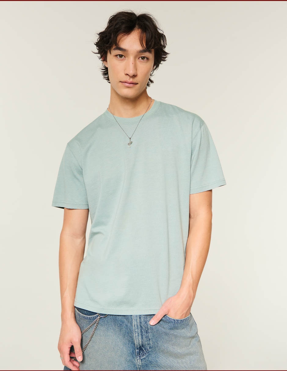 Playera cuello redondo para hombre 2