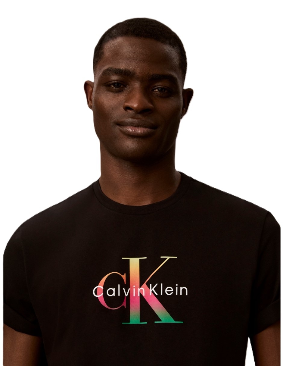 Playera calvin klein playera para hombre cuello redondo para hombre