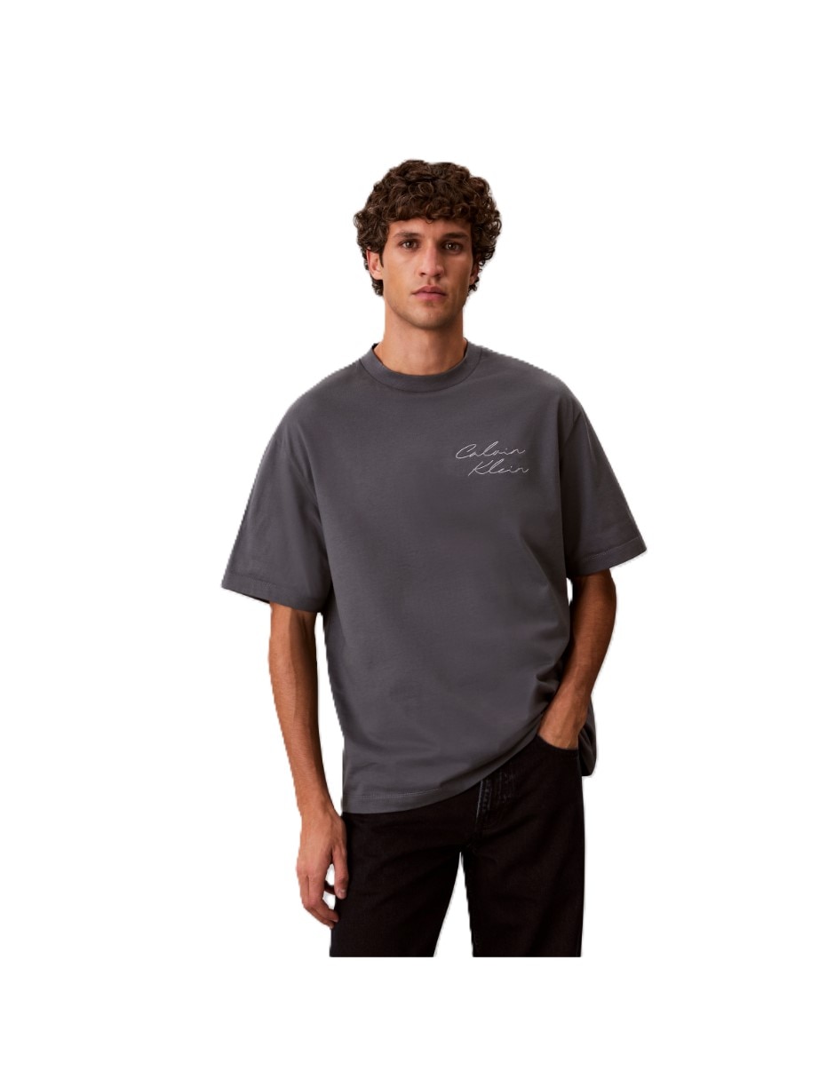 Playera calvin klein playera ck para hombre cuello redondo para hombre