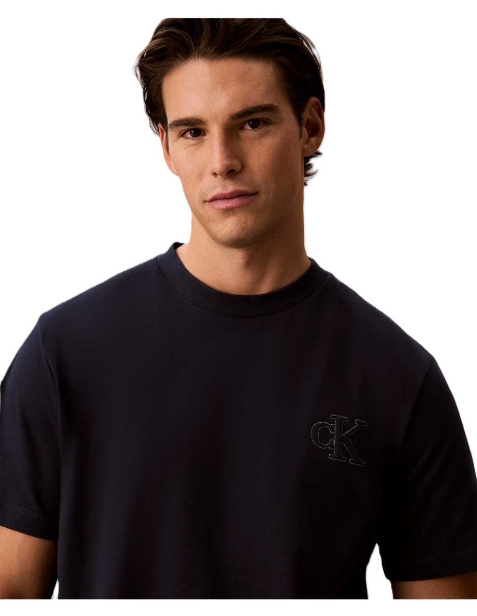 Playera calvin klein playera ck para hombre cuello redondo para hombre