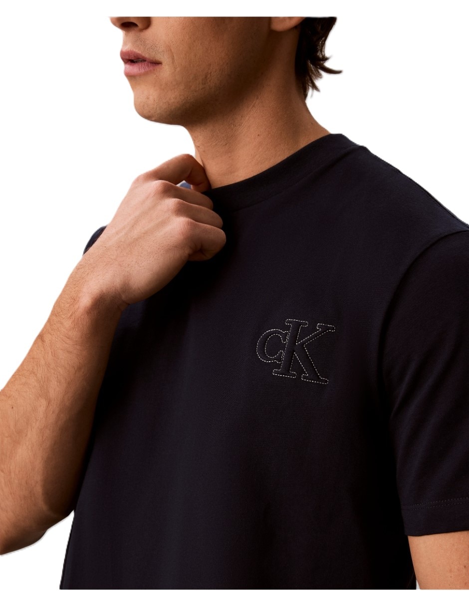 Playera calvin klein playera ck para hombre cuello redondo para hombre