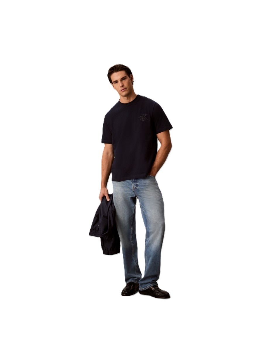 Playera calvin klein playera ck para hombre cuello redondo para hombre