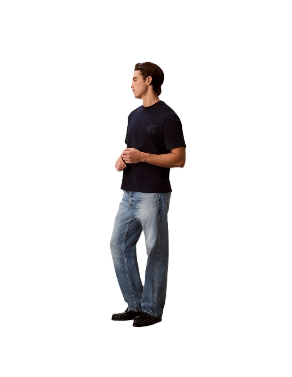 Playera calvin klein playera ck para hombre cuello redondo para hombre