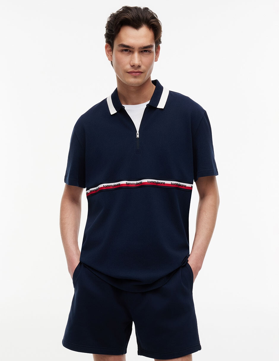 Playera tipo polo para hombre