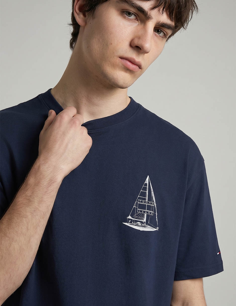 Playera Sailing cuello redondo para hombre 4