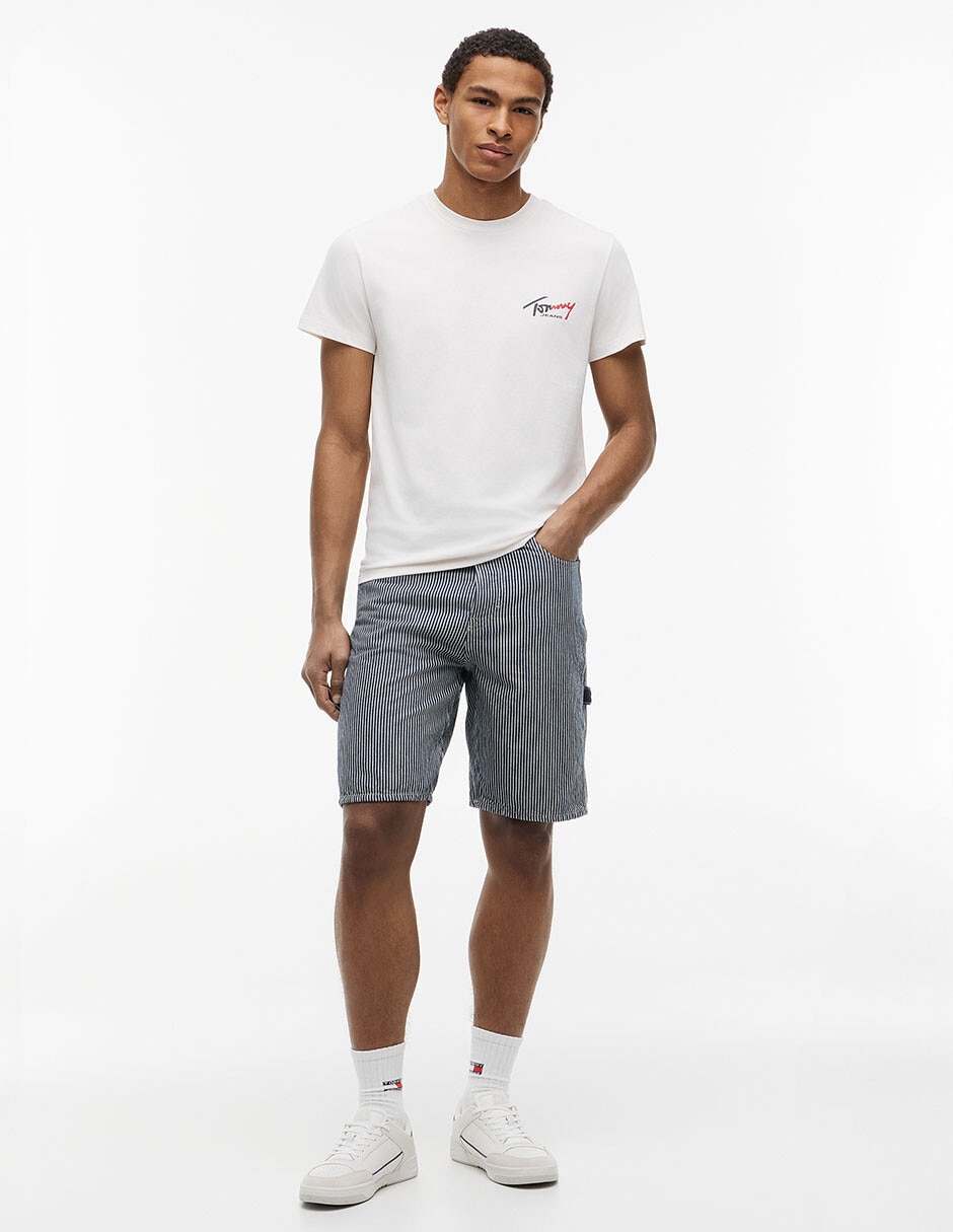 Playera Signature cuello redondo para hombre