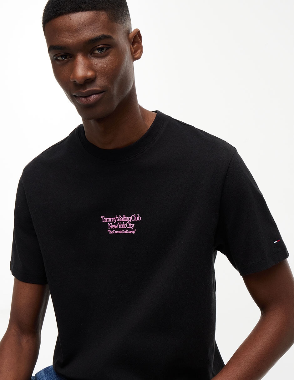 Playera cuello redondo para hombre 4
