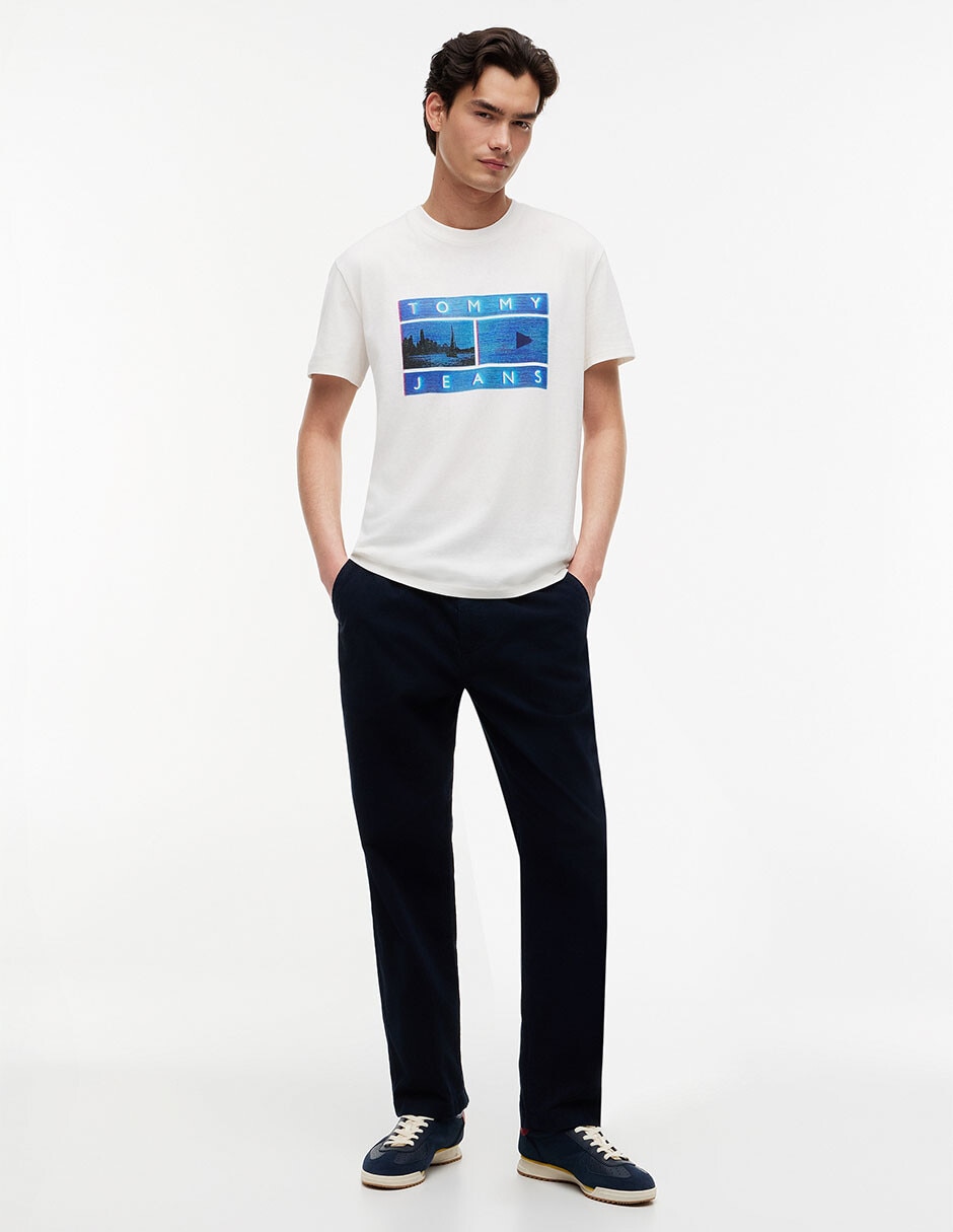 Playera Sailing Cuello Redondo Para Hombre 4