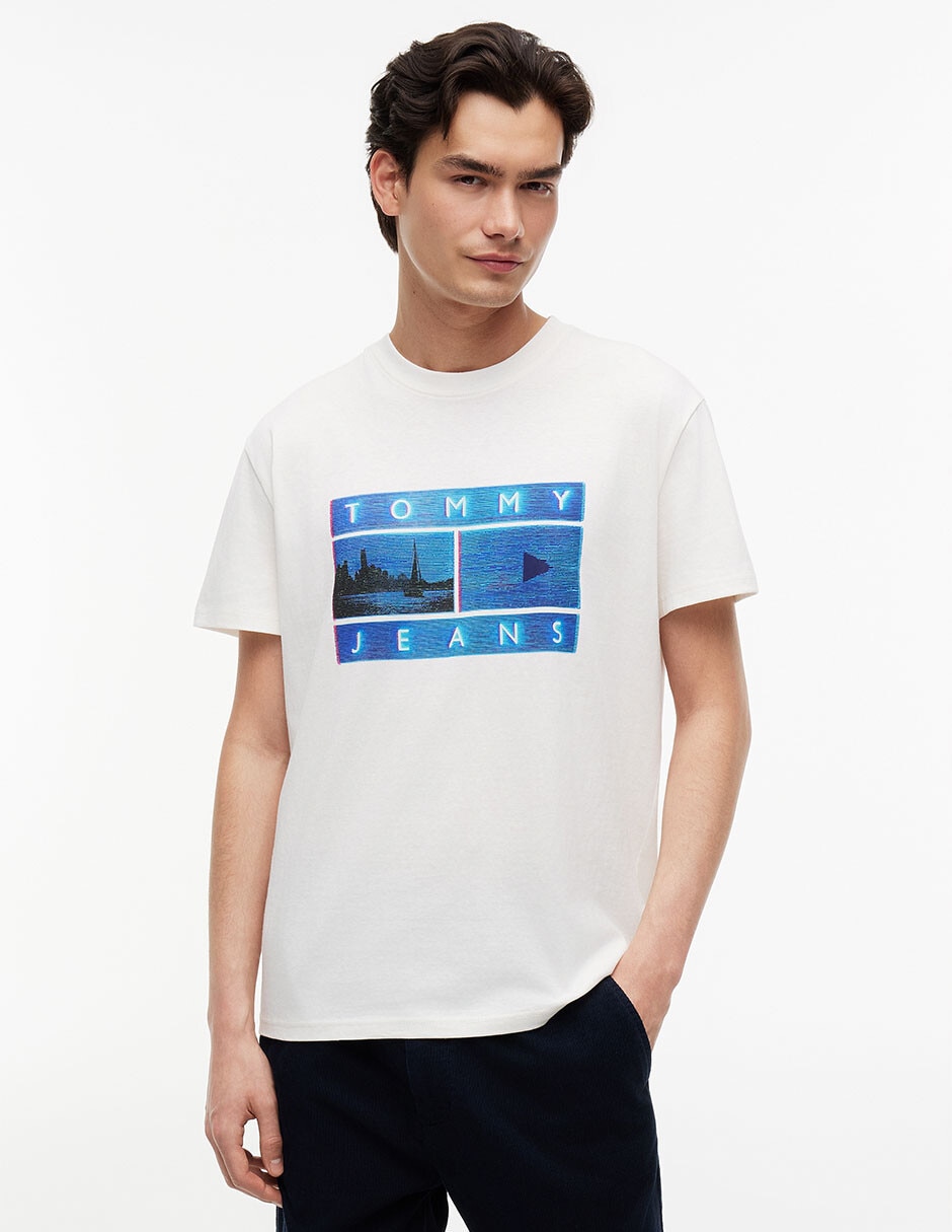 Playera Sailing Cuello Redondo Para Hombre