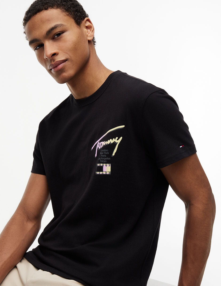 Playera Signature cuello redondo para hombre 3